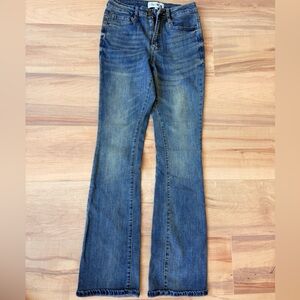 Fashion Nova Classic Blue Wide Leg Jeans